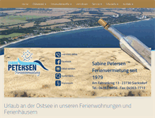 Tablet Screenshot of ostseezeit.de
